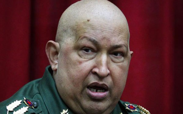 Hugo Chávez en su etapa más crítica del cáncer |Foto: politisite