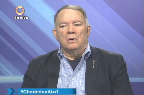 Roy Chaderton en Vladimir a la 1 habla del diálogo| Captura de video