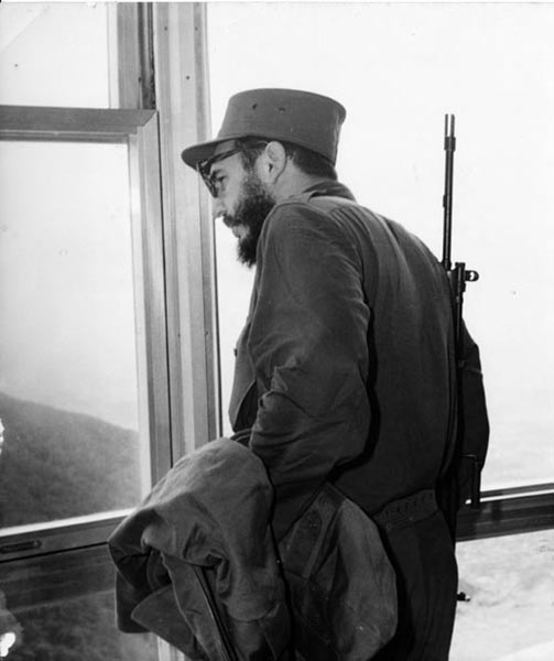 Fidel Castro en el Hotel Humbolt