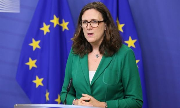 Cecilia Malmström, comisario de la UE