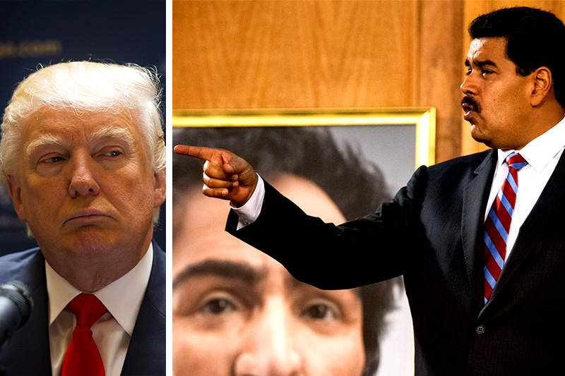 Donald Trump / Nicolás Maduro | Foto: La Guarimba