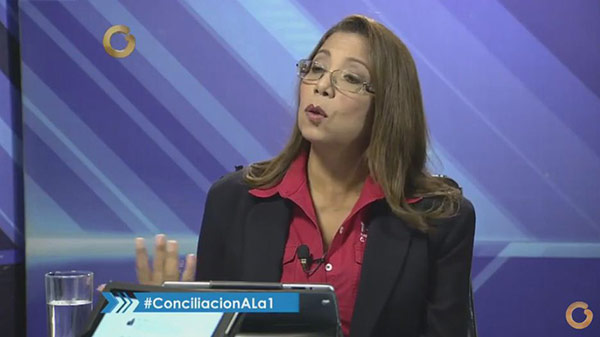 Diputada Tania Díaz | Foto: Captura de video