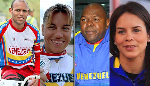 Atletas venezolanos en la política | Fotomontaje Notitotal