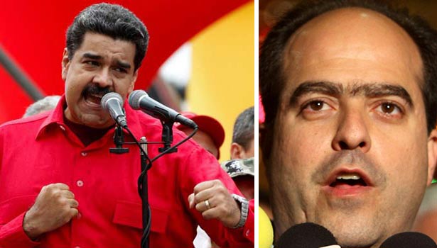 Nicolás Maduro y Julio Borges | Imagen referencial