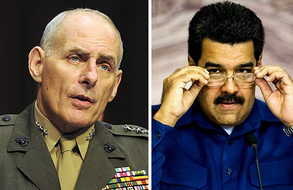 General John Kelly / Nicolás Maduro | Composición Notitotal