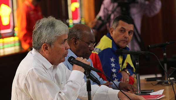 Ministro para para Agricultura Productiva y Tierras, Wilmar Castro Soteldo | Foto: ‏ @ViceVenezuela 