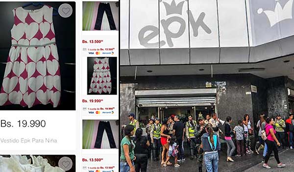 Comienzan ventas de ropa EPK en Mercadolibre | Fotomontaje: Notitotal