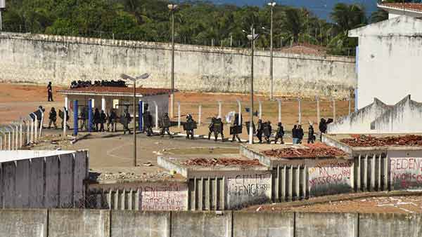 Un muerto y siete heridos por rebelión en cárcel de Brasil | Foto: Agencias