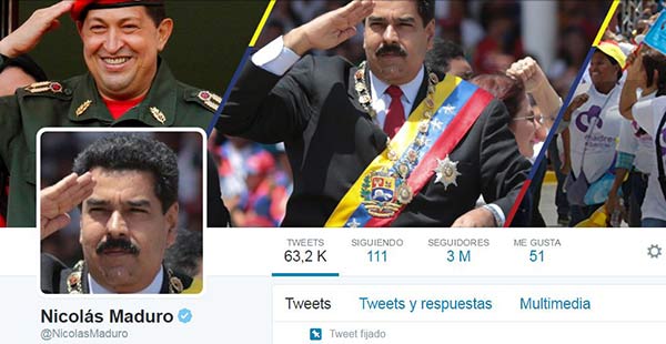 Nicolás Maduro Twitter | Foto: Captura de pantalla
