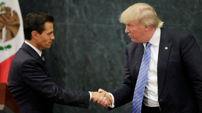 Enrique Peña Nieto y Donald Trump | Foto: Reuters