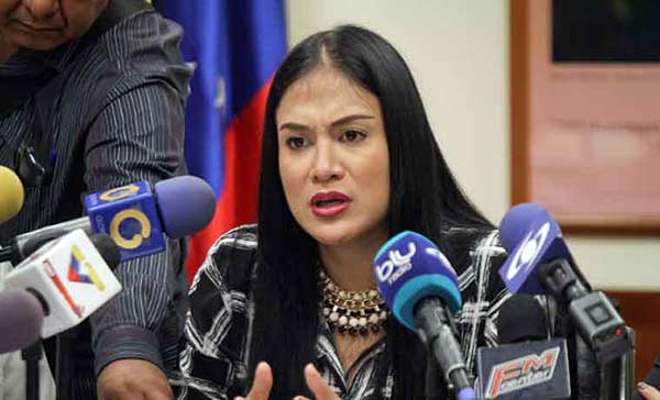 Gobernadora del estado Táchira, Laidy Gómez |Foto: Caraota Digital