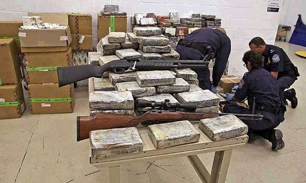 Armas enviadas a Miami | Foto: Agencias