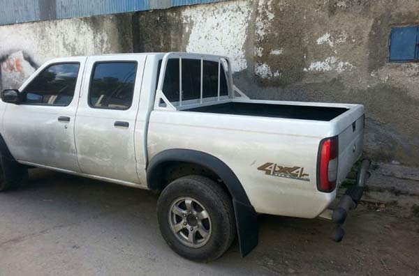 Camioneta en la que fue secuestrada la hijastra de la Fiscal | Foto: La Patilla