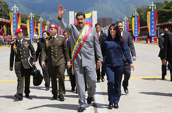Nicolás Maduro en LiquiLiqui | Foto: @PresidencialVen