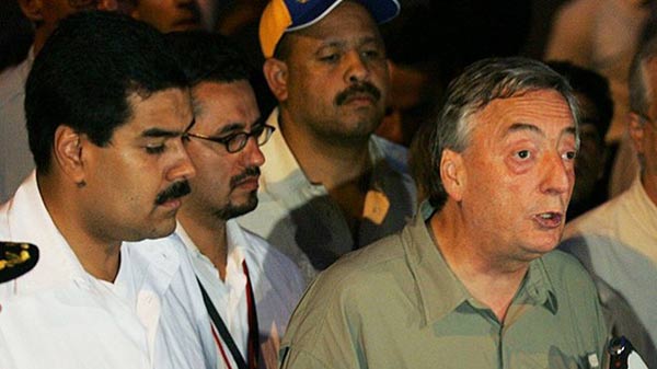 Nicolás Maduro y Néstor Kirchner | Foto: Agencias