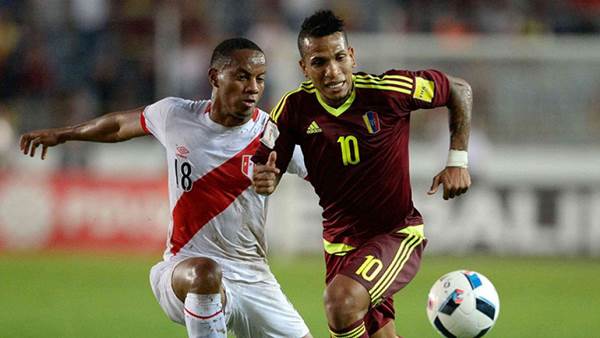 La Vinotinto empató 2-2 con la selección de Perú en el monumental de Maturín