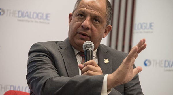 José Guillermo Solís, presidente de Costa Rica | Foto: AFP