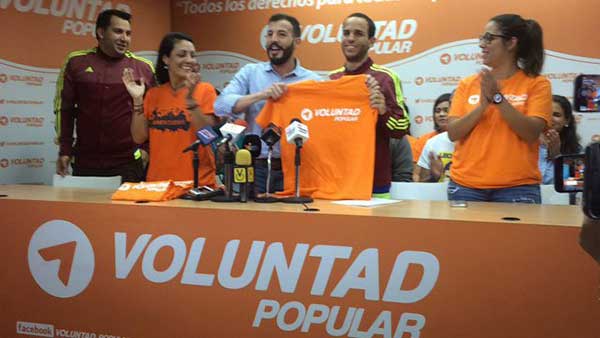 Hasler Iglesias se une a las filas de Voluntad Popular | Foto: La Patilla