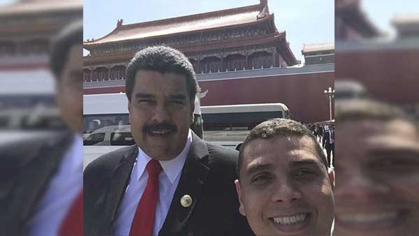 Con Nicolás Maduro | Foto: Instagram