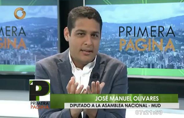 José Manuel Olivares | Captura de video