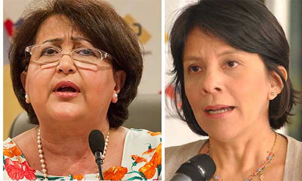 Tibisay Lucena y Sandra Oblitas, rectoras del CNE | Notitotal