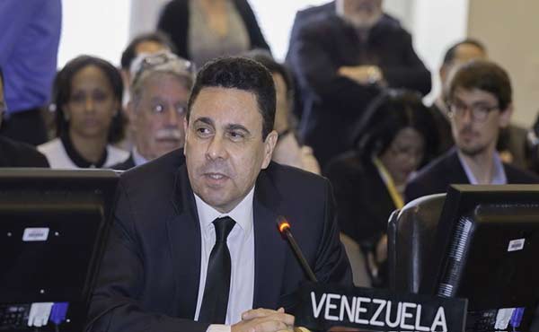Samuel Moncada, representante de Venezuela en la OEA |Foto cortesía