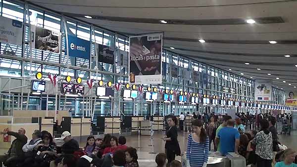Aeropuerto Internacional de Chile | Foto: captura Youtube