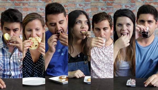 Chilenos prueban comida venezolana | Foto: Youtube