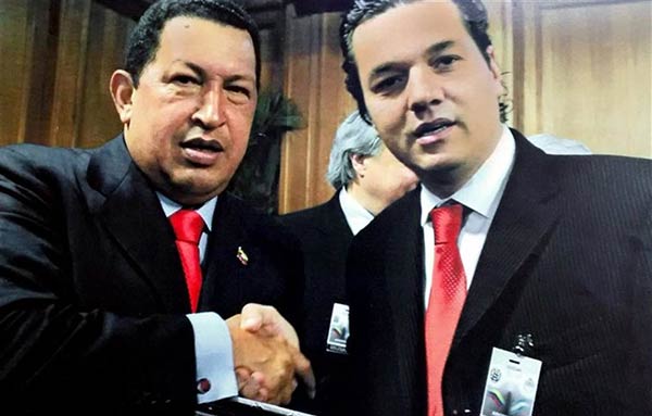 Hugo Chávez y Juan José Levy | Foto: La Nación