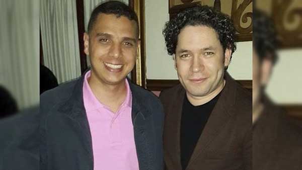 Con Gustavo Dudamel | | Foto: Instagram
