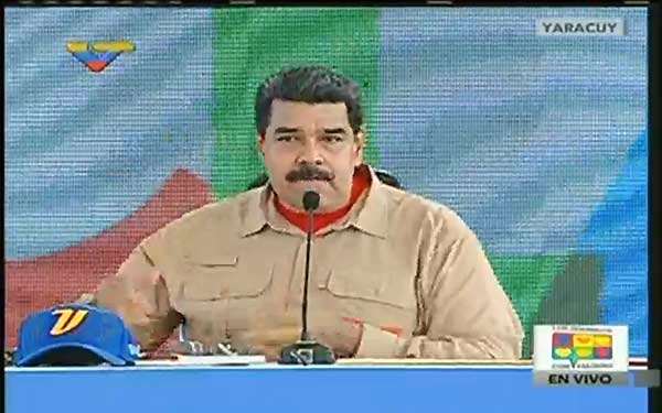 Nicolás Maduro | Foto: captura de video VTV
