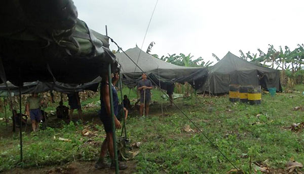 Militares venezolanos asentaron campamento en territorio colombiano | Foto: El Nacional