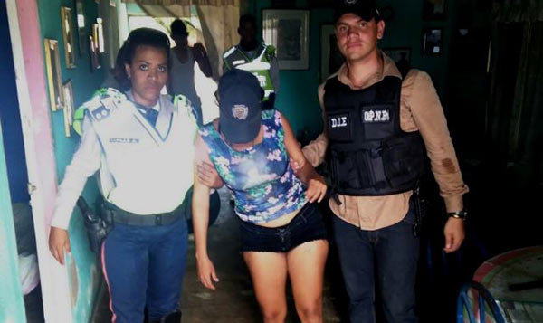 la víctima la rescató la Policía Nacional Bolivariana | Foto: Noticiaaldía