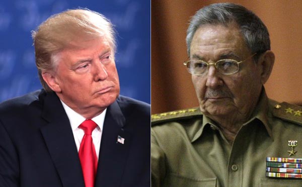 Donald Trump / Raúl Castro | Foto: Archivo