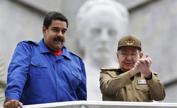 Nicolás Maduro, Raúl Castro