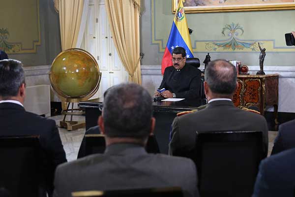 Maduro instaló Consejo de Defensa sin la Fiscal General y el presidente de la AN | Foto: @PresidencialVen
