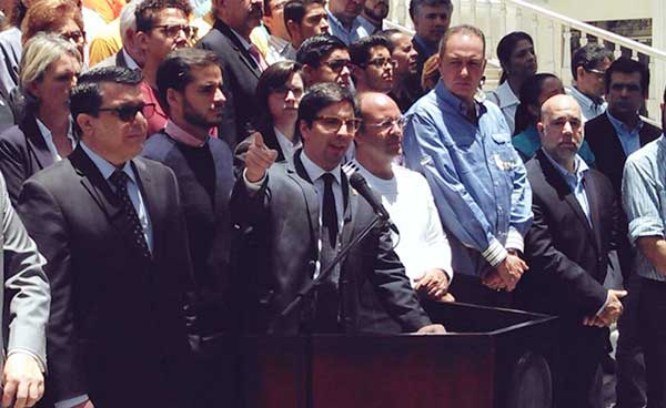 Freddy Guevara en la Asamblea Nacional | Foto: Twitter