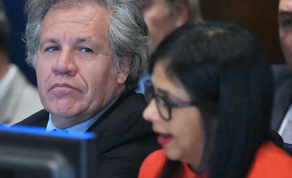 Venezuela, Bolivia y Nicaragua pedirán la destitución de Almagro en la OEA | Foto: Agencias