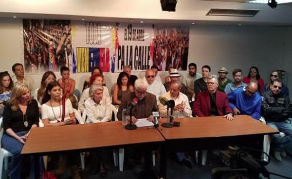 Artistas invitan a los venezolanos a marchar este 19A | Foto: @joseolivaresm 