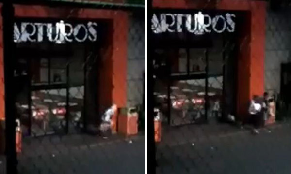 Saquearon Arturo's de El Paraiso | Fotos: Captura de video