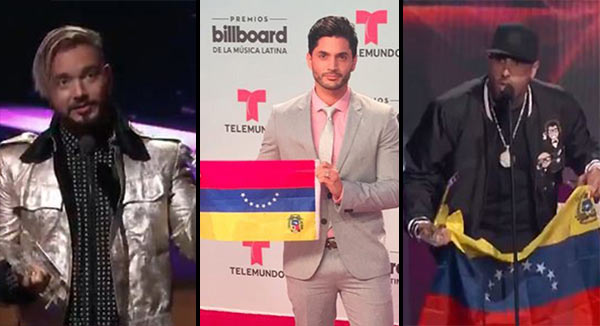 Artistas en los Latin Billboard 2017 | Composición Notitotal