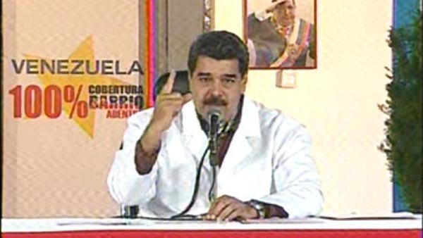 Maduro amenaza con revelar secretos del proceso de paz | Foto: Captura de video