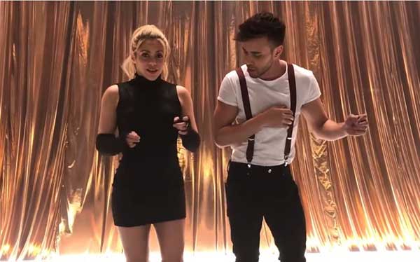 Shakira y Prince Royce te enseñan cómo bailar bachata | Captura de video