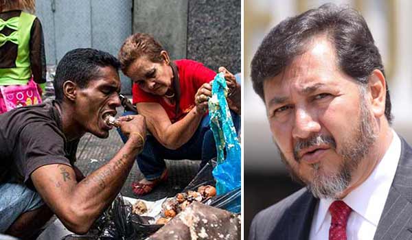 Gerardo Fernández Noroña niega que venezolanos coman de la basura | Notitotal