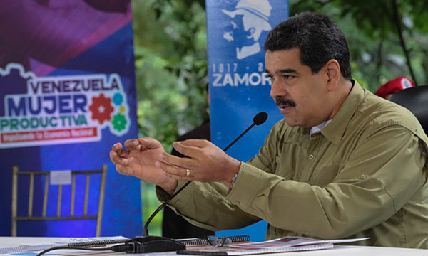 Presidente Nicolás Maduro durante programa "En contacto con Maduro | Foto: @PresidencialVen