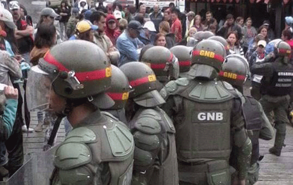 Militarizada la Colonia Tovar por protestas contra la Constituyente | Foto: Twitter