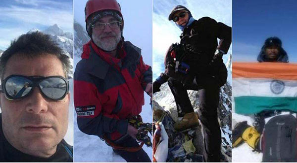 Hallan cuerpos de alpinistas en el Everest 