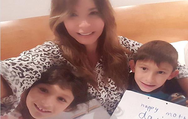 Viviana Gibelli celebra el día de las Madres con sus hijos | Foto: Instagram