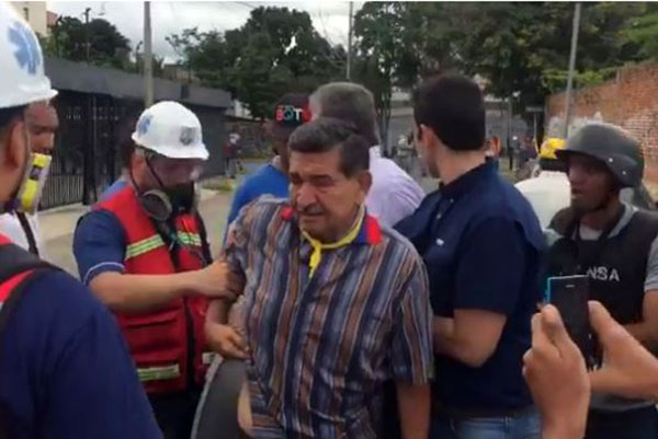 Hirieron a diputado del Parlatino durante represión en Barquisimeto | Captura de video
