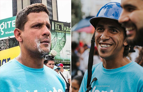 Javier Chirinos y Marcos Aponte, dirigentes de Vente Venezuela | Composición